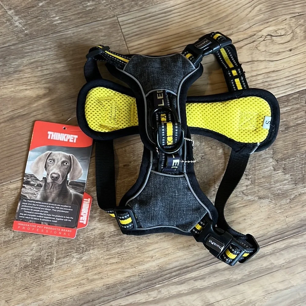 ThinkPet Step in Dog Harness No Pull, Front clip, for Training Walking Hiking
