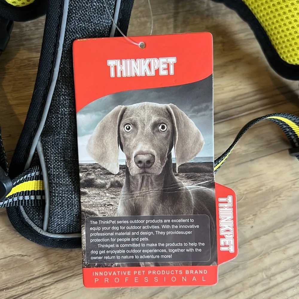 ThinkPet Step in Dog Harness No Pull, Front clip, for Training Walking Hiking