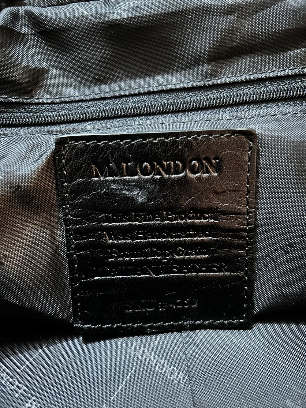 M. London sleek vintage