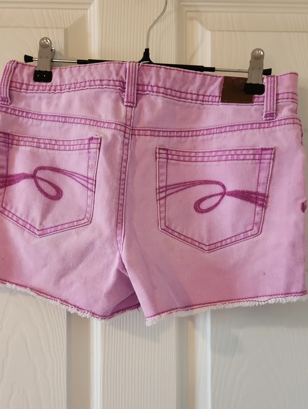Justice Pink/Purple Jeans - Girls Sz 14R Barbiecore