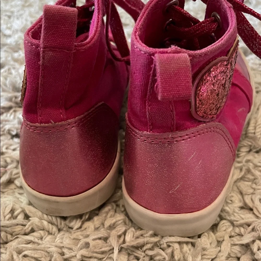 2017 Gymboree “Cosmic Club” Glitter High Tops, Size 11