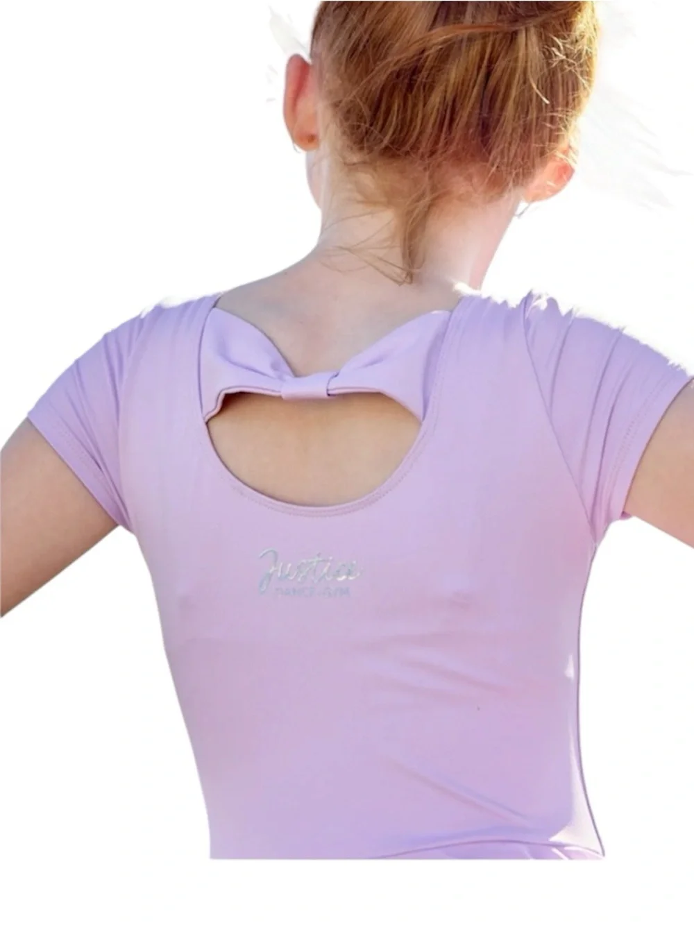 Justice Capsleeve Ballet Leotards for Girls with Skirt, Size: L (12/14)
