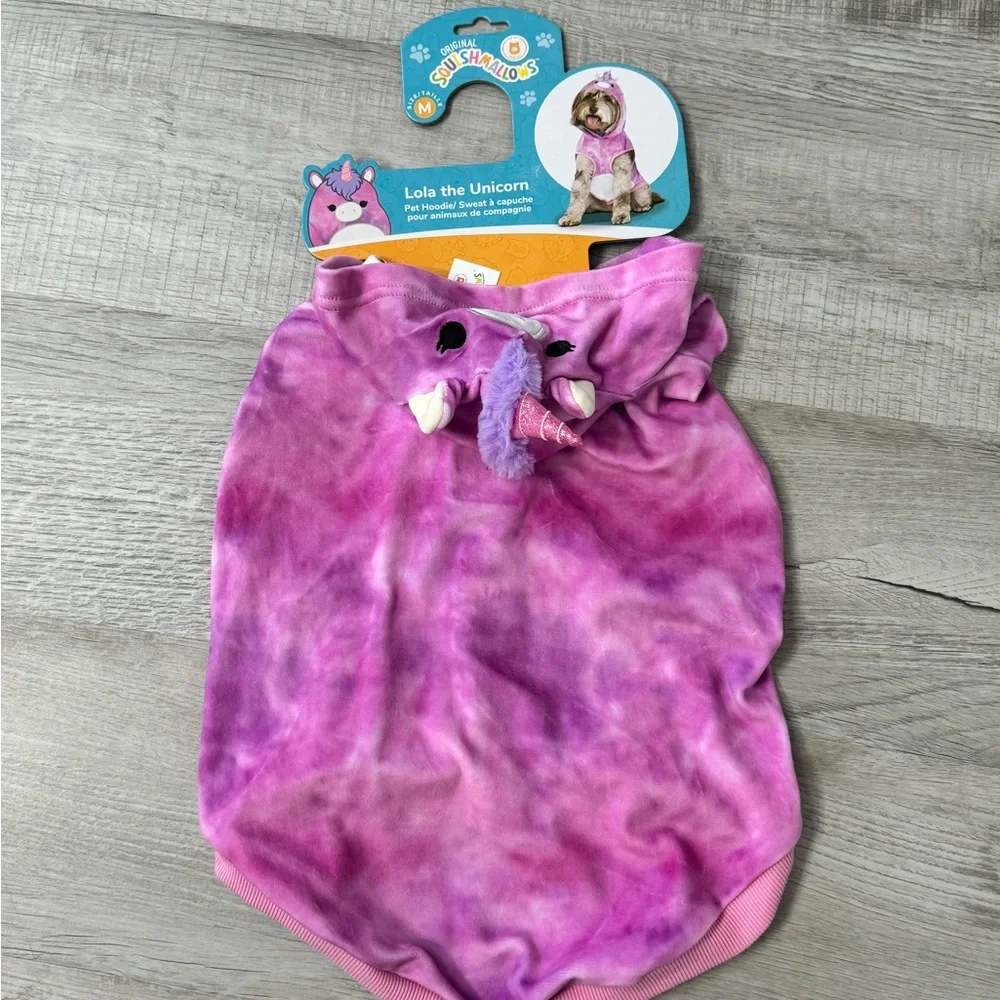 New Squishmallow Unicorn‎ Dog Costume Medium