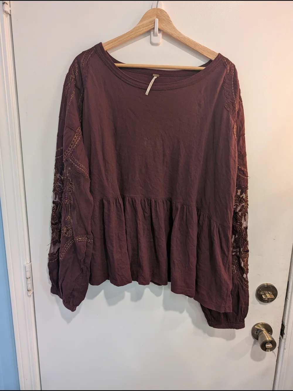 Free People 100% boxy