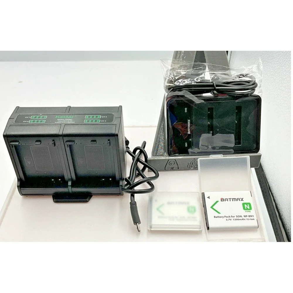 Batmax NP-BN1 Battery Pack‎ with Dual Charger for Sony