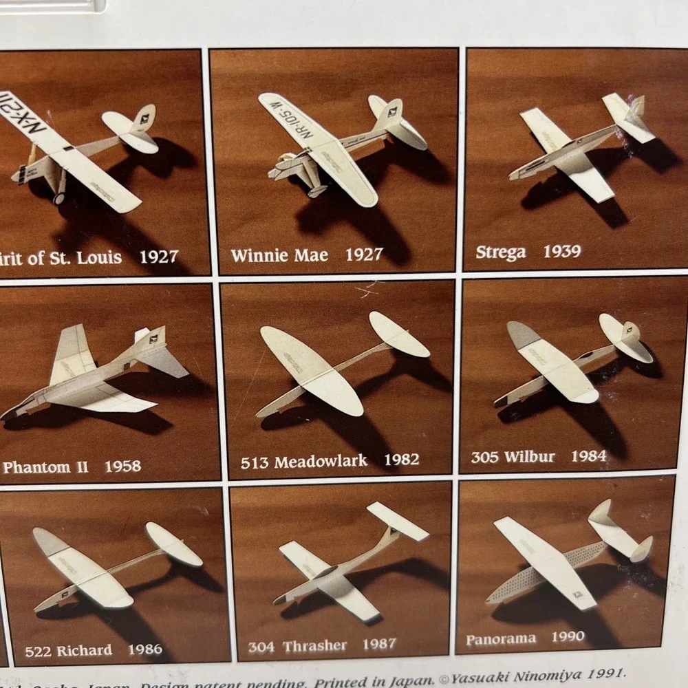 Eddie Bauer History‎ of Flight Whitewings 15 Excellent Paper Airplanes kit NEW