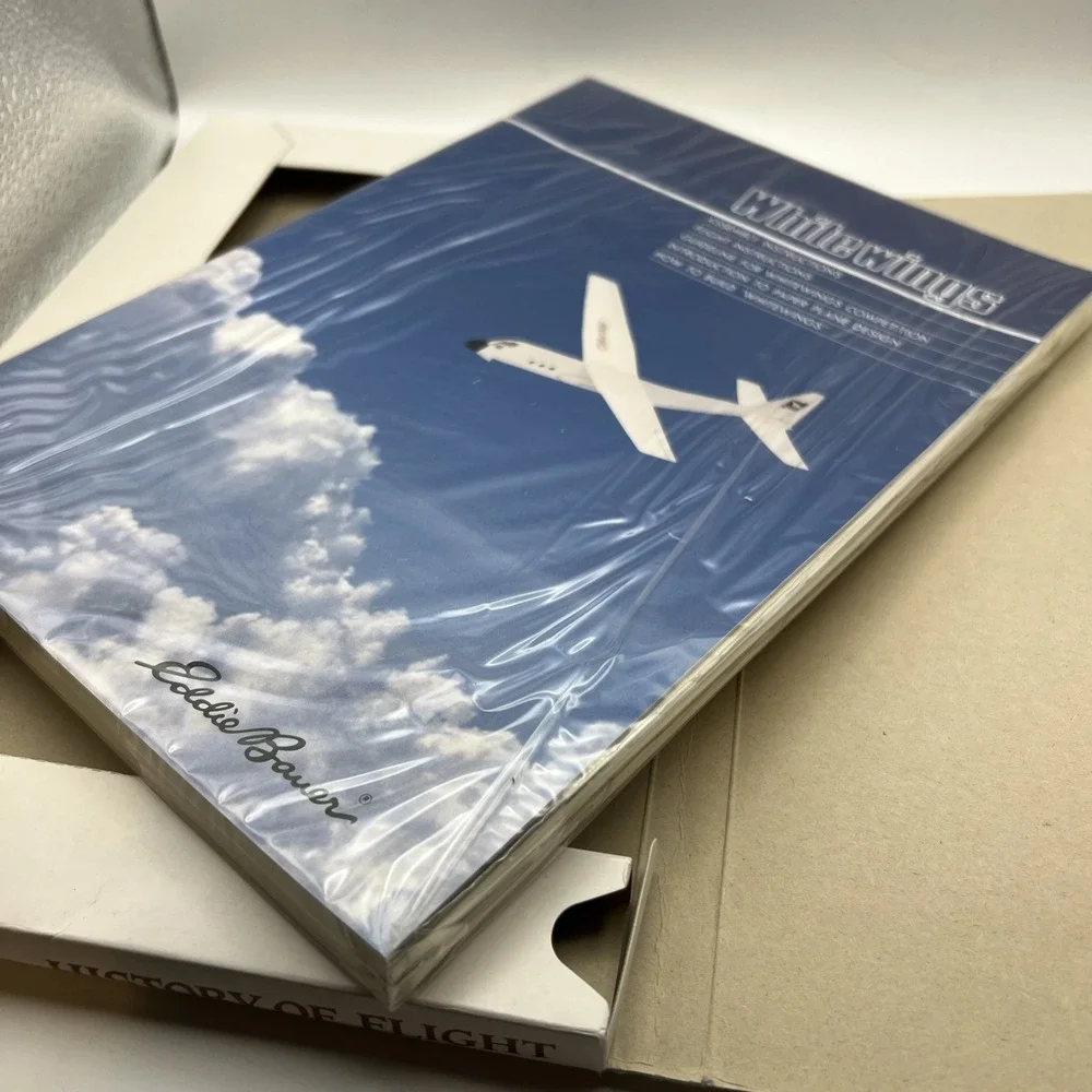 Eddie Bauer History‎ of Flight Whitewings 15 Excellent Paper Airplanes kit NEW
