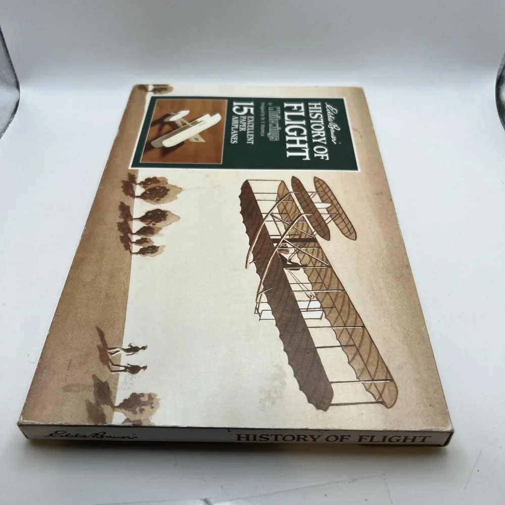Eddie Bauer History‎ of Flight Whitewings 15 Excellent Paper Airplanes kit NEW