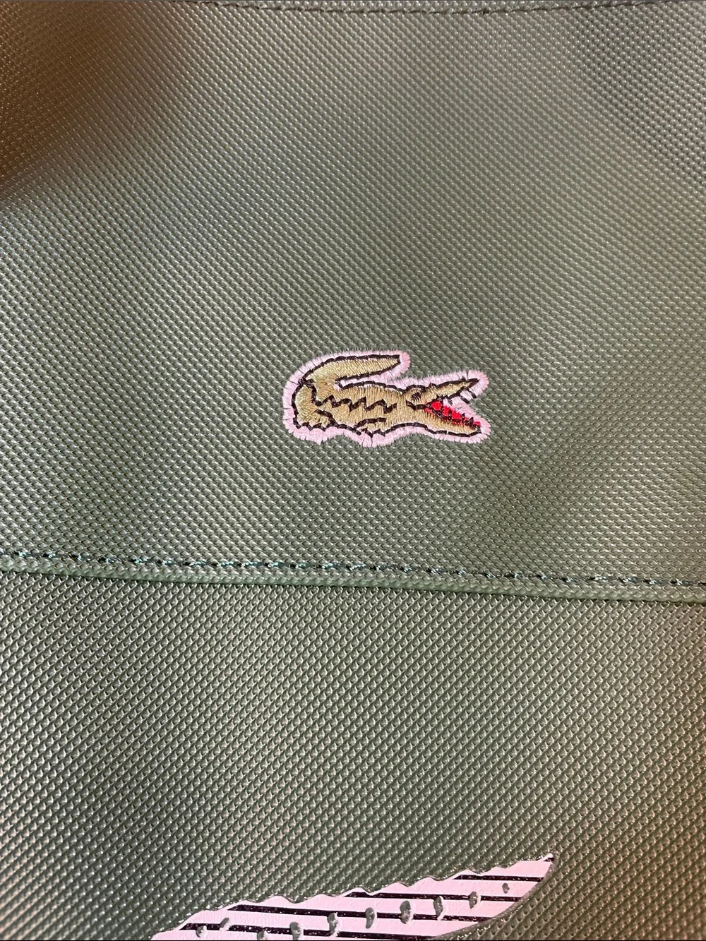 Lacoste Green Club Duffel Bag