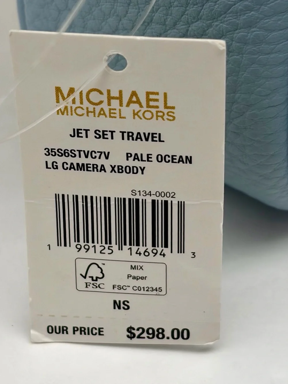 Michael Kors silver compact