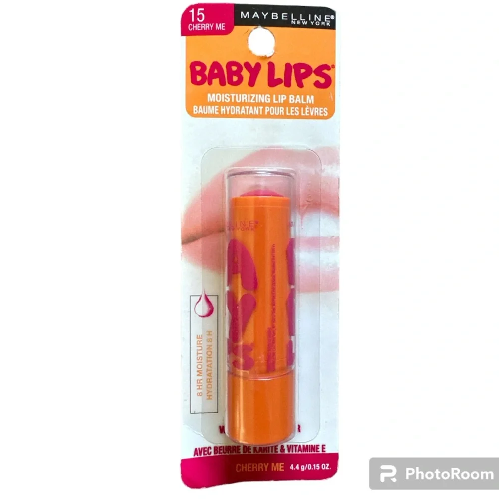 NWT- Maybelline Baby Lips Moisturizing Lip Balm #15- Cherry Me