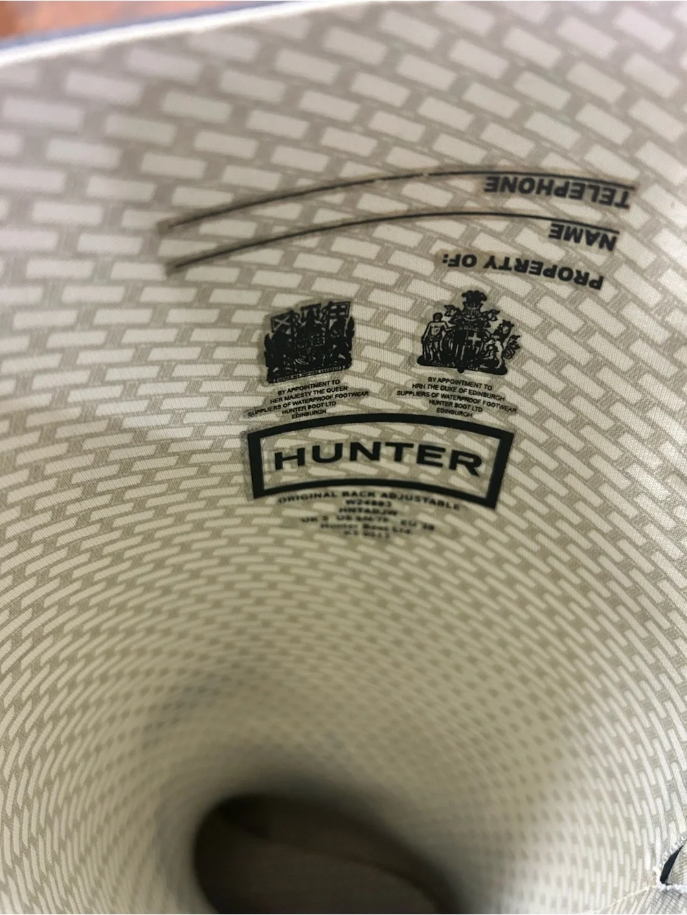 Hunter knee high