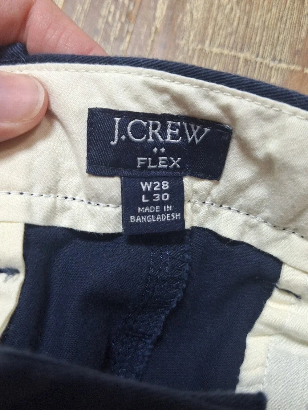 J. Crew crew flex leg