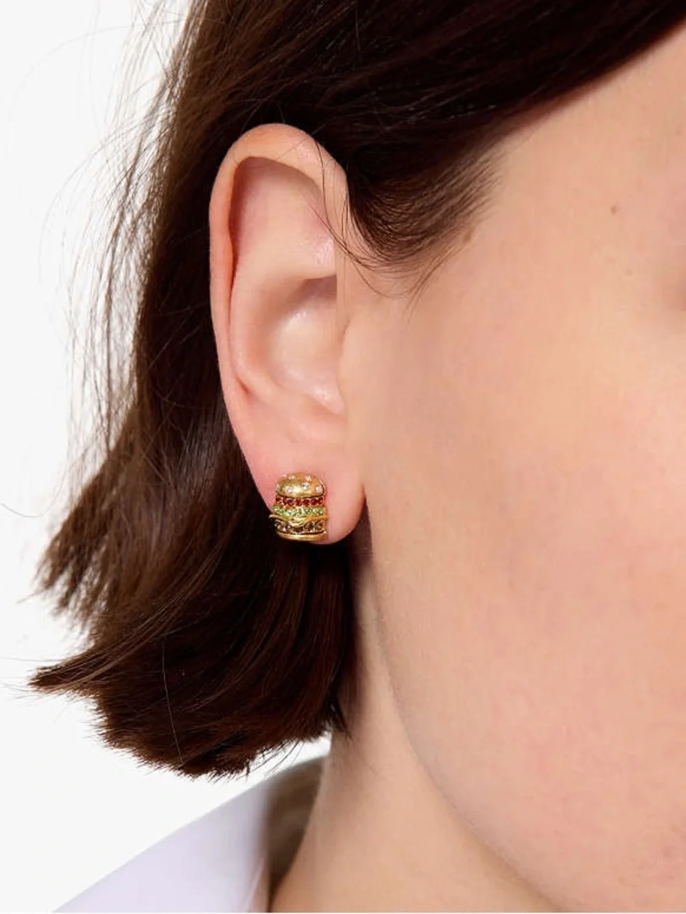 Kate Spade Fast‎ Food Burger Studs
