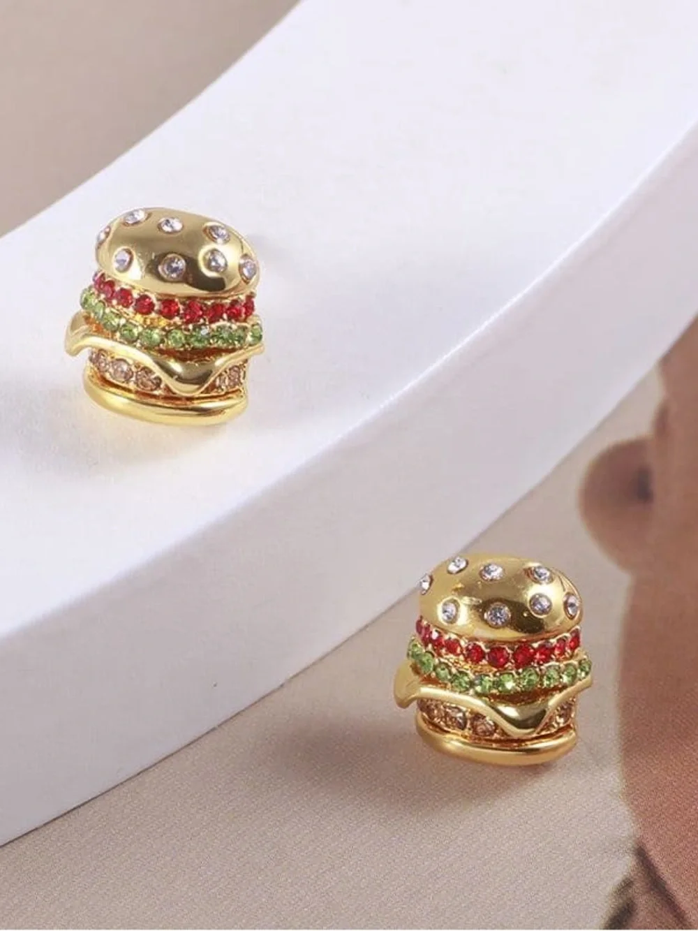 Kate Spade Fast‎ Food Burger Studs