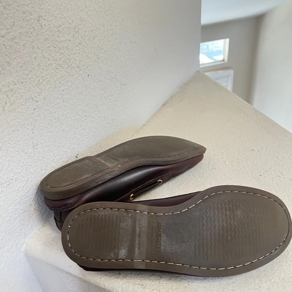Sperry Top-Sider Men's Authentic Original‎ Boat Driving Shoe Amaretto Size 10.5
