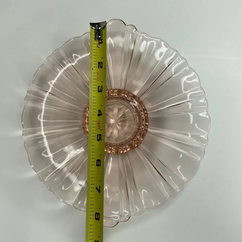 Vintage glass era shaped