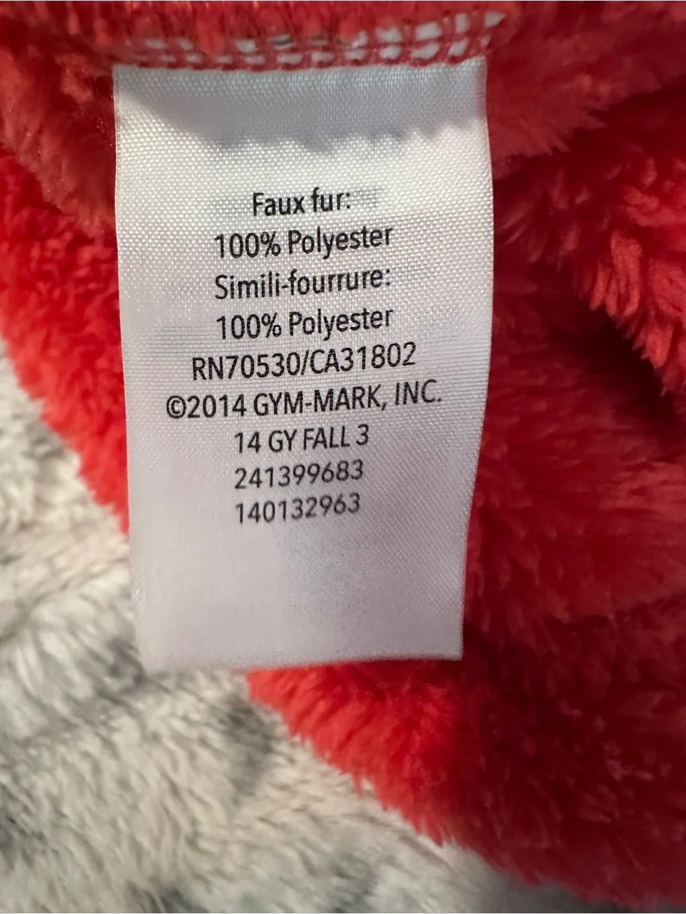 Gymboree soft fuzzy