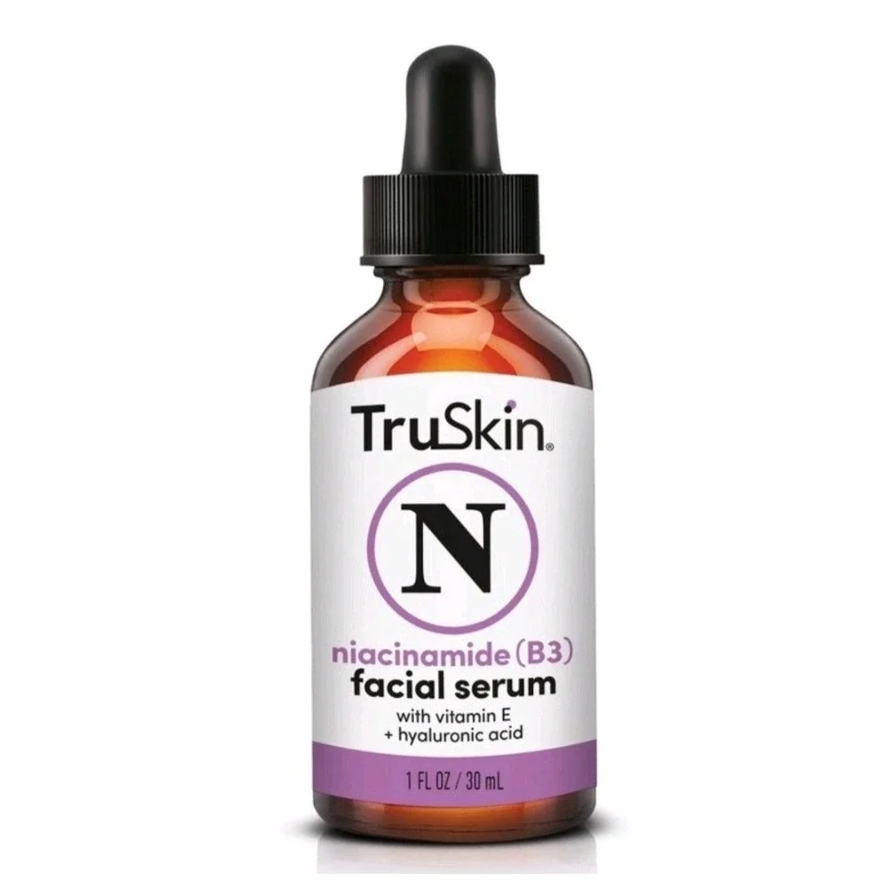 NEW~TruSkin Niacinamide Facial Serum With Vitamin E & Hyaluronic‎ Acid - 1 fl oz