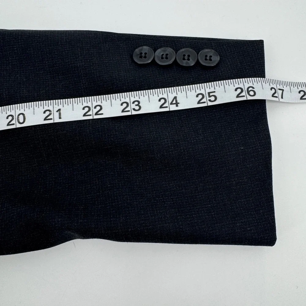 Peter Millar Blazer Mens 44T Charcoal Grey Wool Aqua Nanoluxe‎ 2-Button Jacket