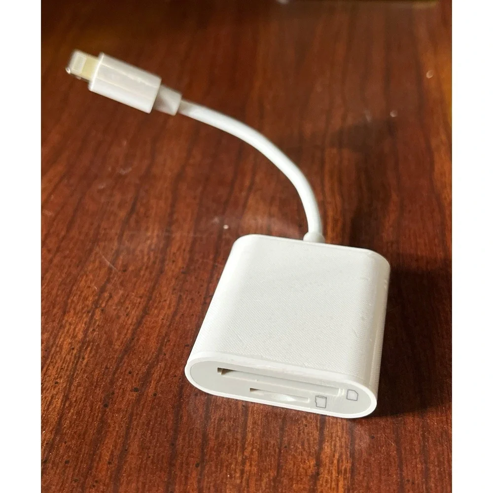 NEW 2 in 1 Lightning to SD/Micro SD Card Reader for iPhone iPad‎