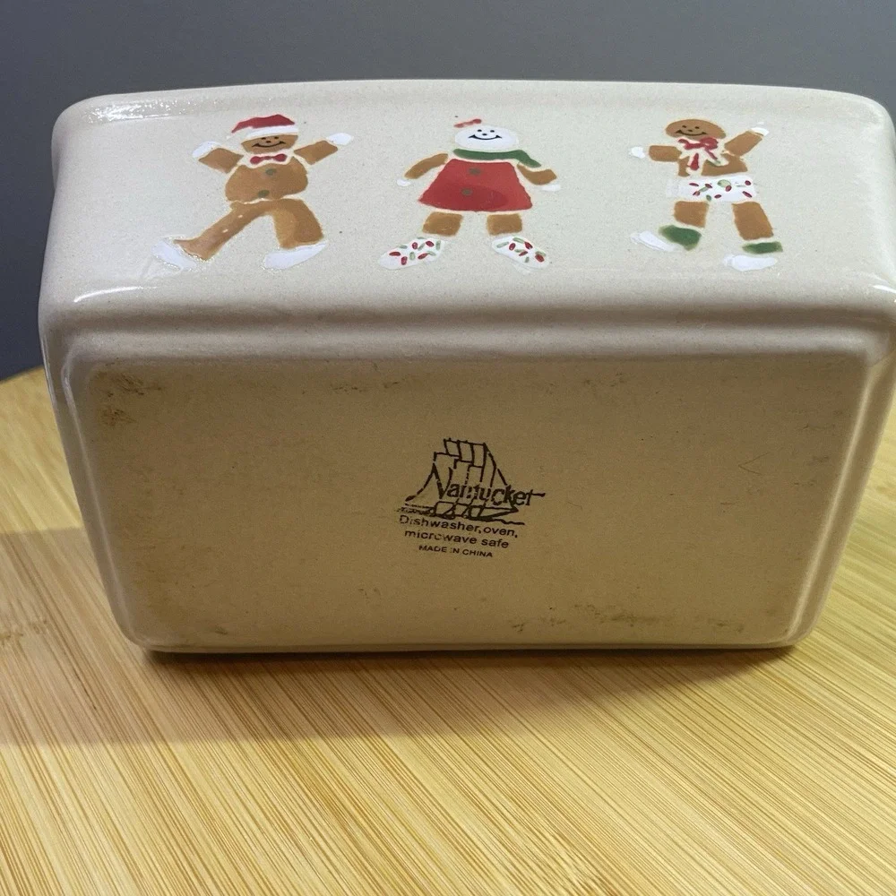Nantucket‎ Gingerbread Red TruckHoliday Christmas Mini 6