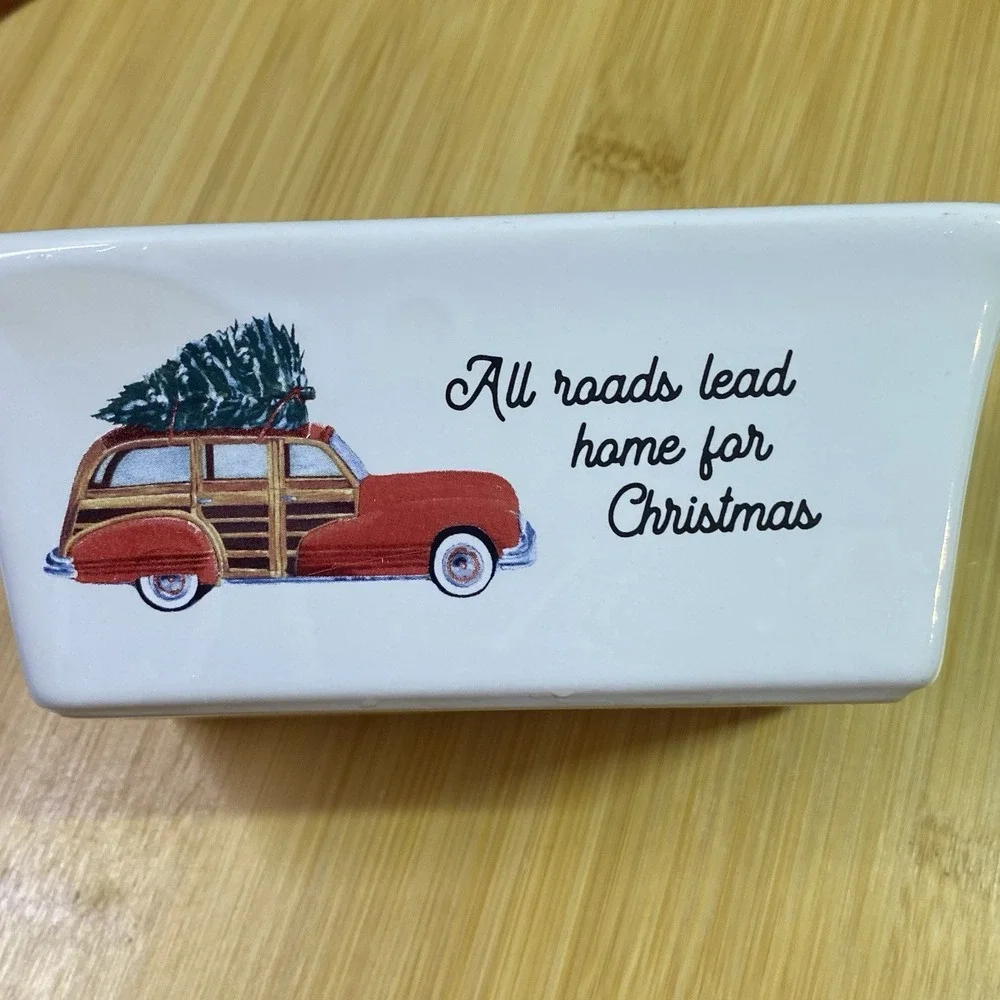 Nantucket‎ Gingerbread Red TruckHoliday Christmas Mini 6