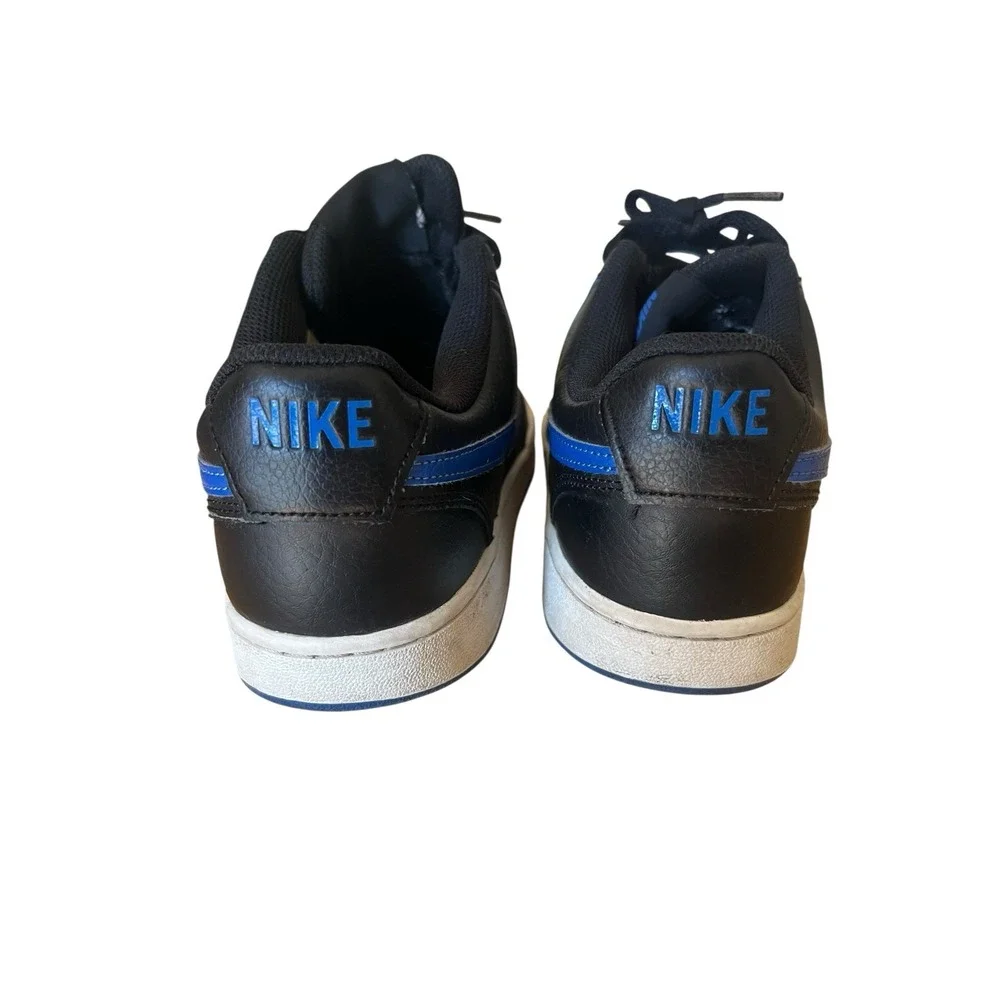 Nike‎ Court Vision Low Top Sneakers (DM8681-001) Blue Black Men's US Size 7