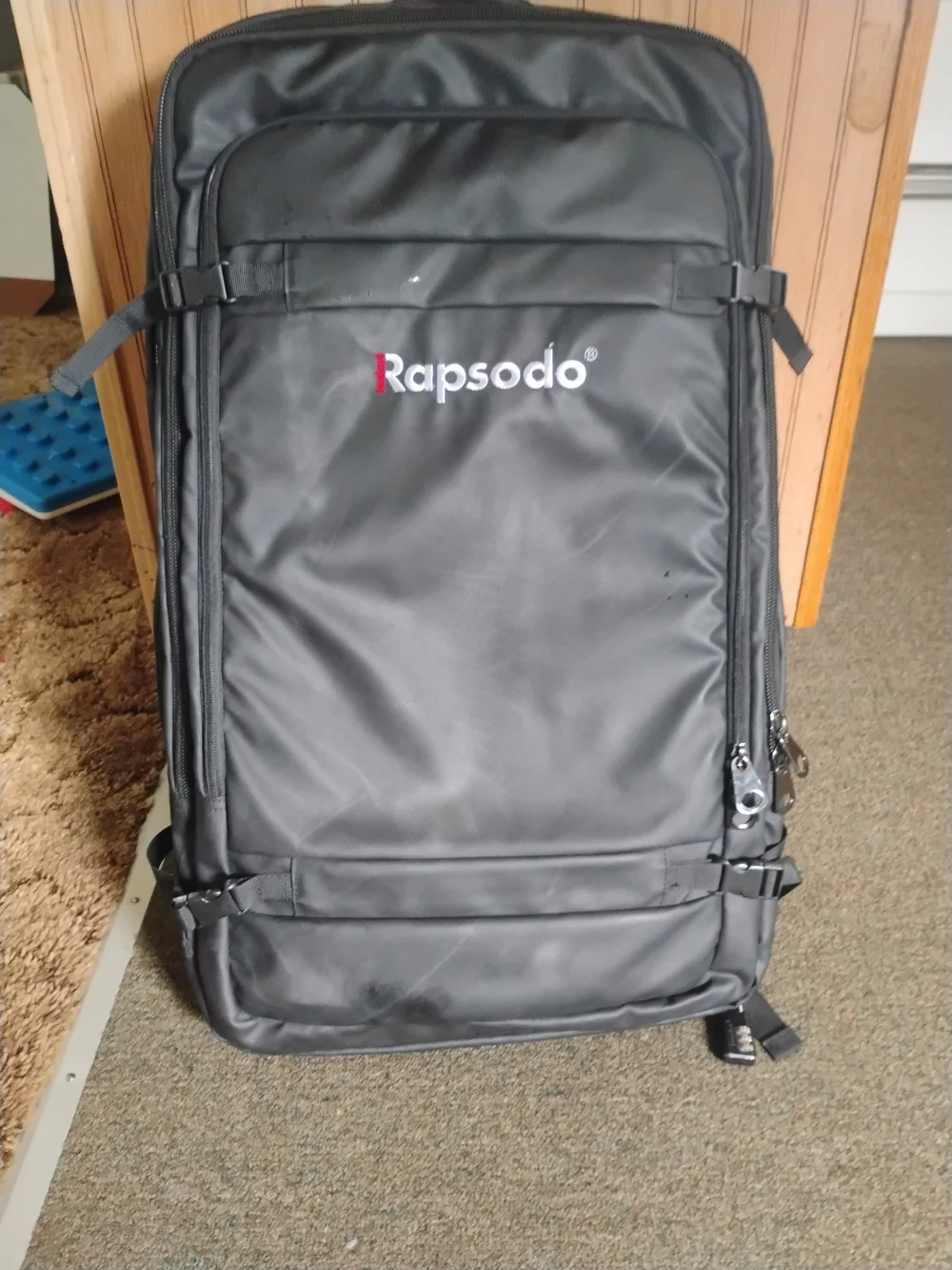 rapsoda black backpack