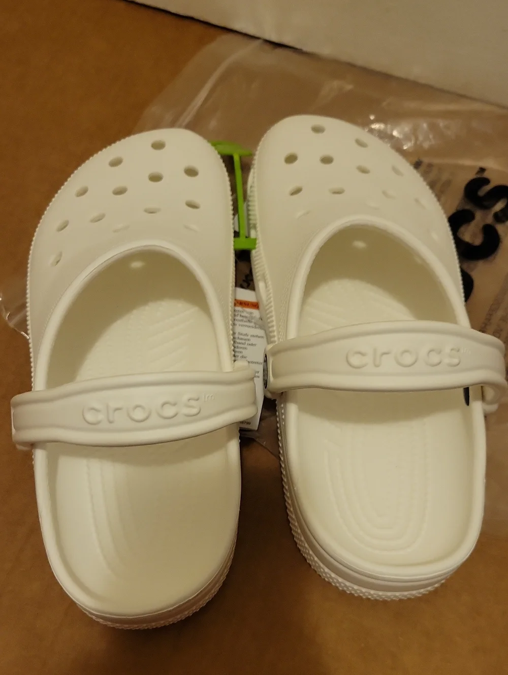 NWT: Crocs Unisex Adult White Classic