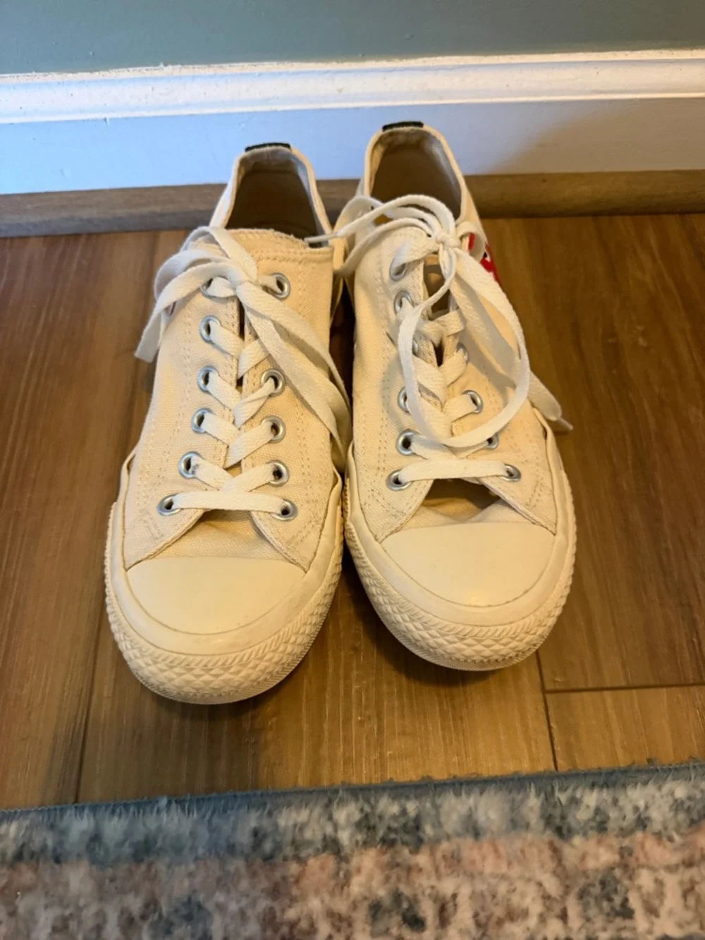 CONVERSE X PLAY COMME DES GARÇONS size 8