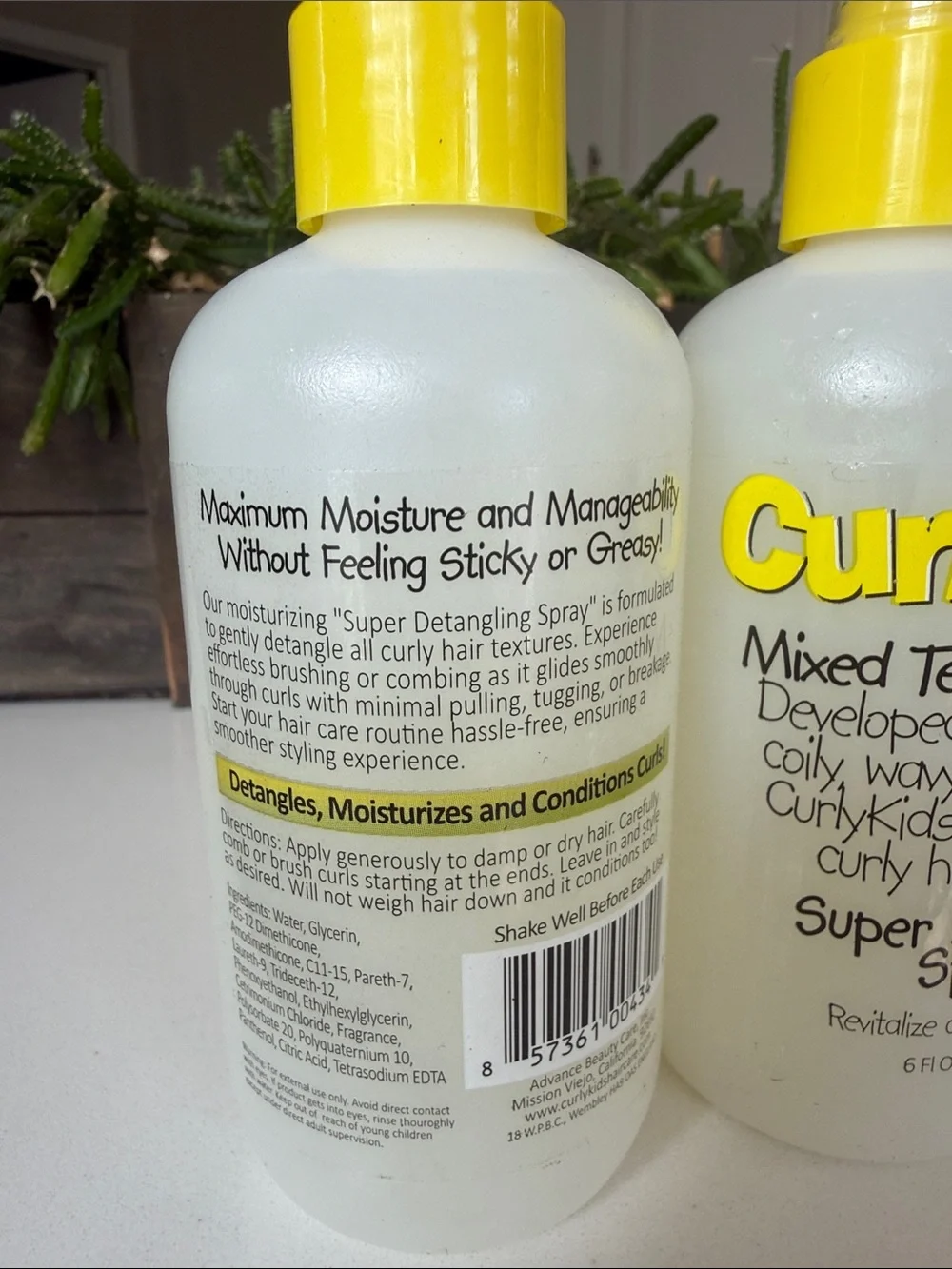curly kids mixed spray