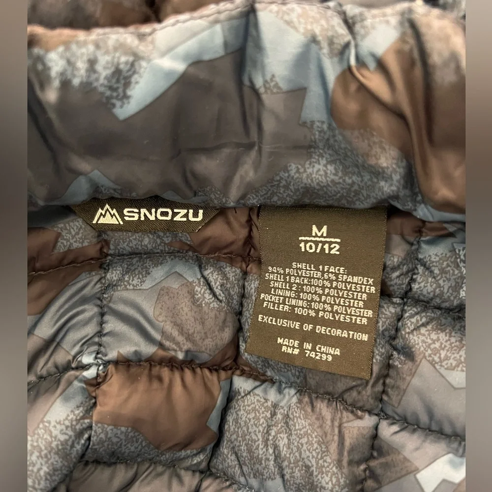 Snozu boy fleece