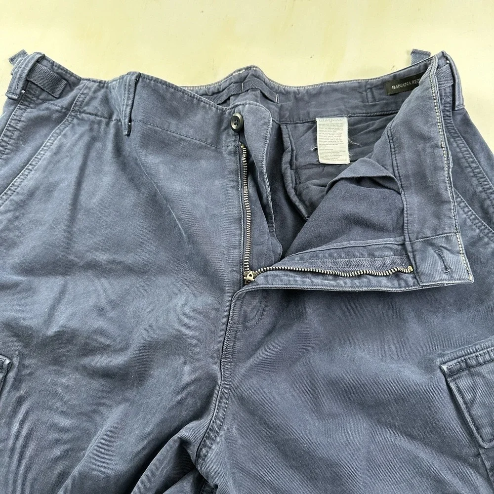 Banana‎ Republic Blue Cargo Shorts Men 38 10