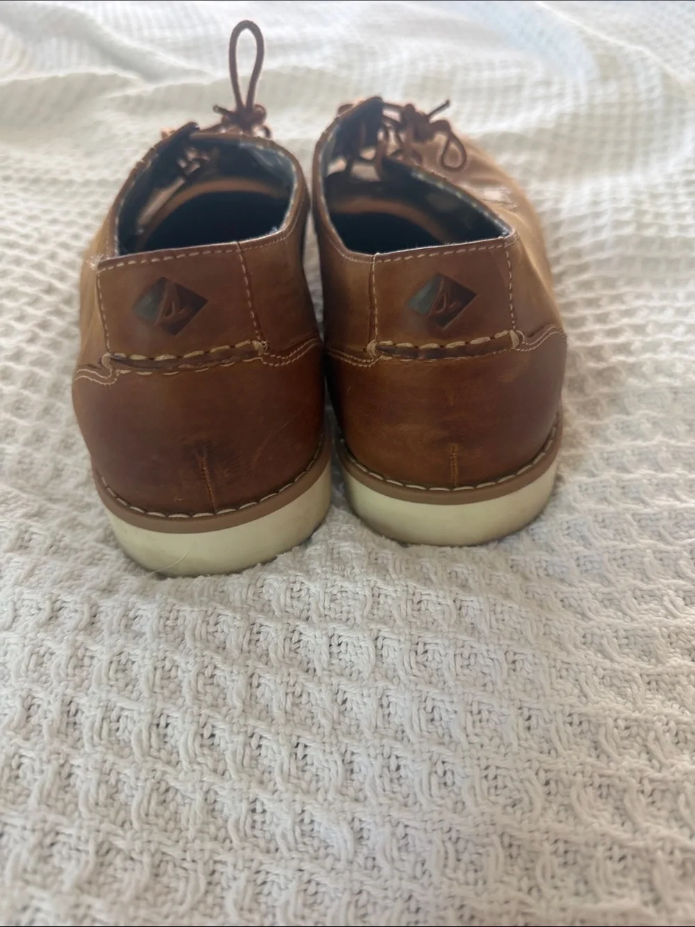 Sperry Men's Tan/Brown Leather Chukka Boots