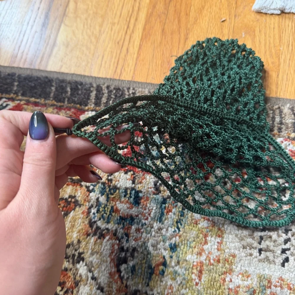 Green ren faire snood