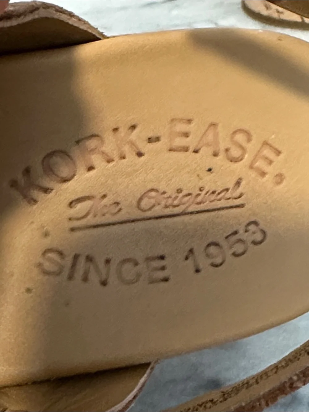 Kork-Ease comfortable tan