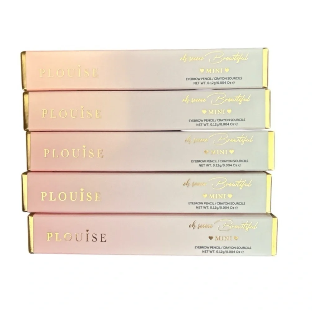 P. Louise Advent Calendar Holiday Christmas Set of 5 Mini Eyebrow Pencils