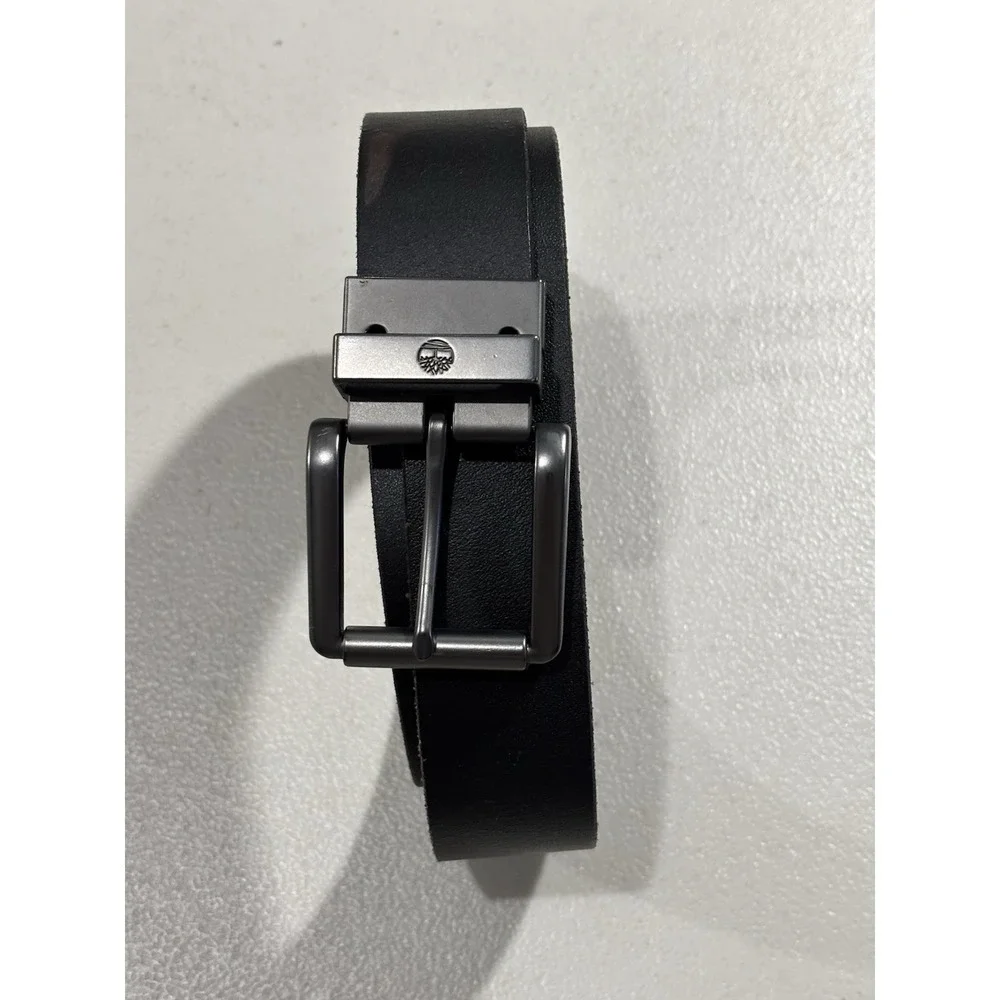 Timberland Men's Leather Belt Classic Casual Everyday Dress Belt Black 28 -44