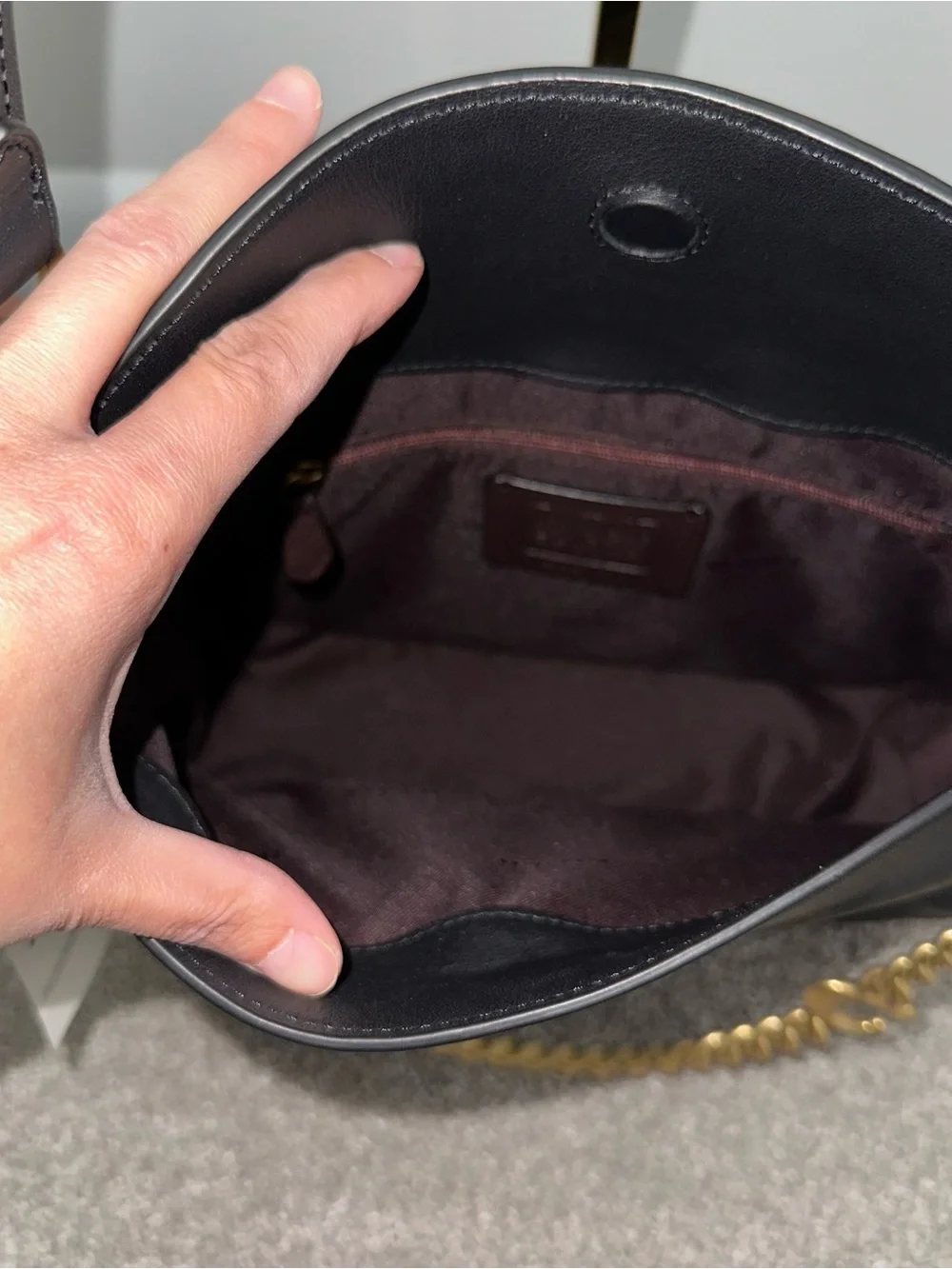 Coach elegant black