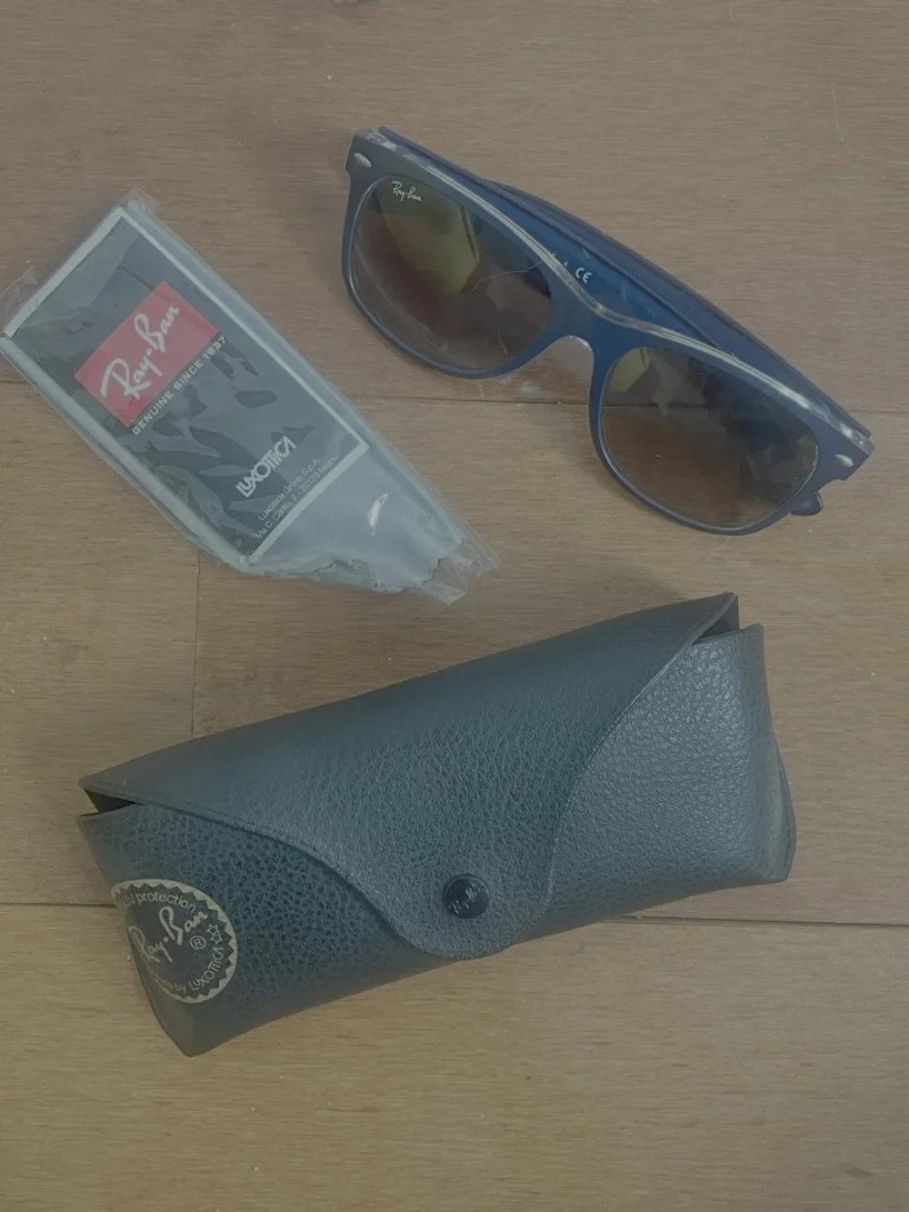 Ray-Ban Blue New Wayfarer Sunglasses