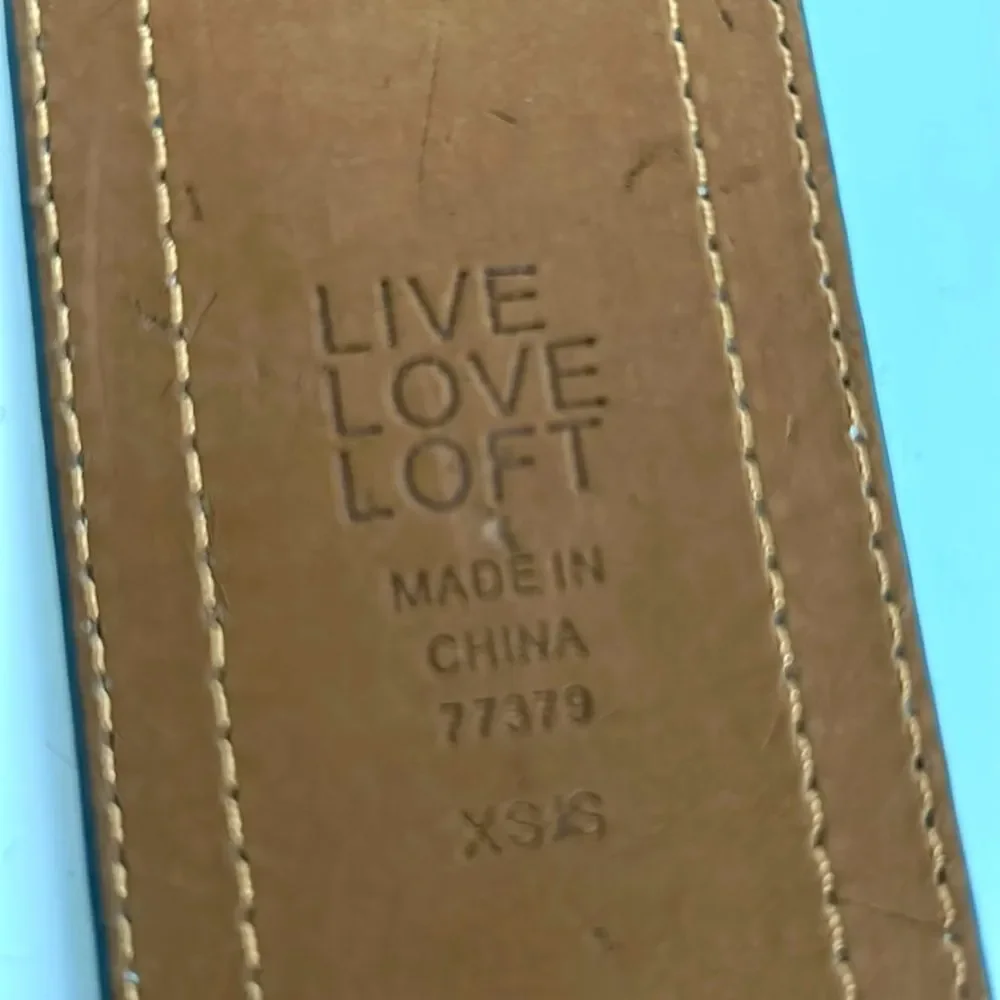 Forest Green Ann Taylor Loft Stretch Belt