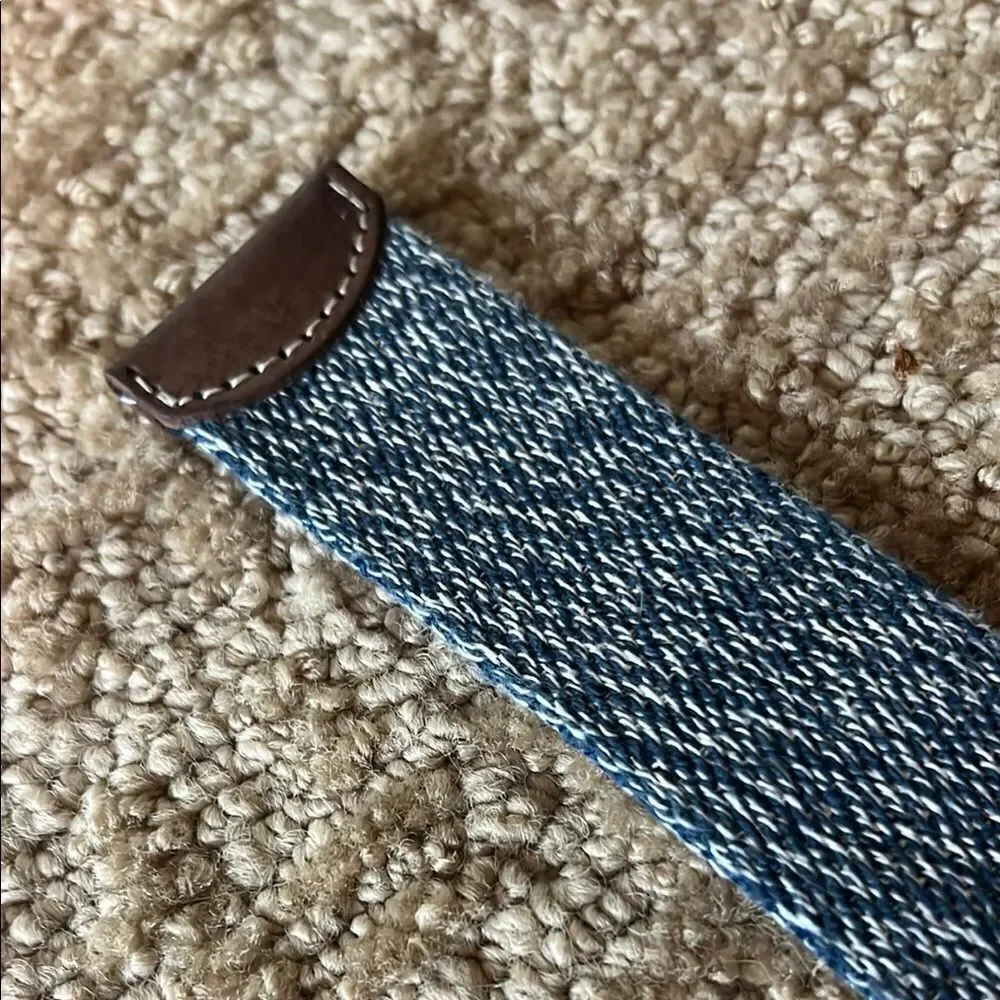 Chic Blue and Black Belt Set Men M, Boys L, and Boys 12