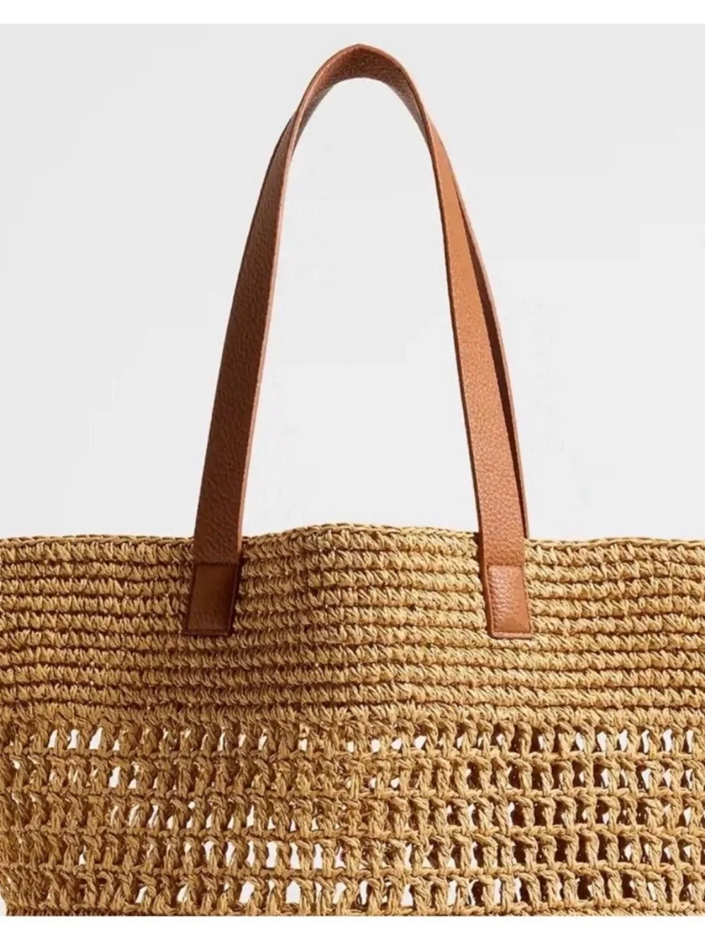 🆕- Banana Republic-Handwoven Summer Tote Bag