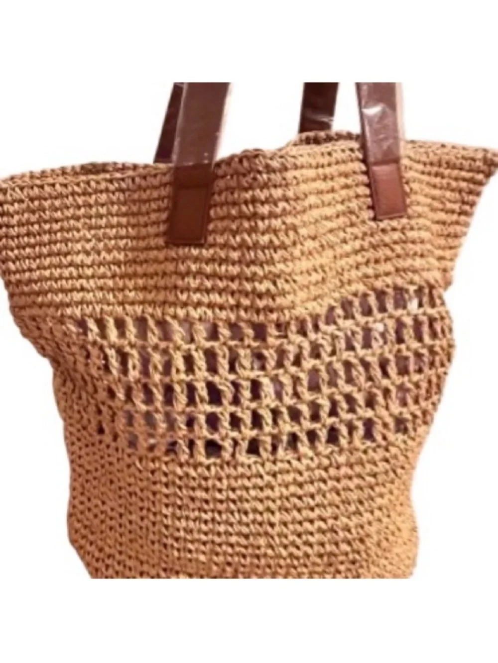 🆕- Banana Republic-Handwoven Summer Tote Bag