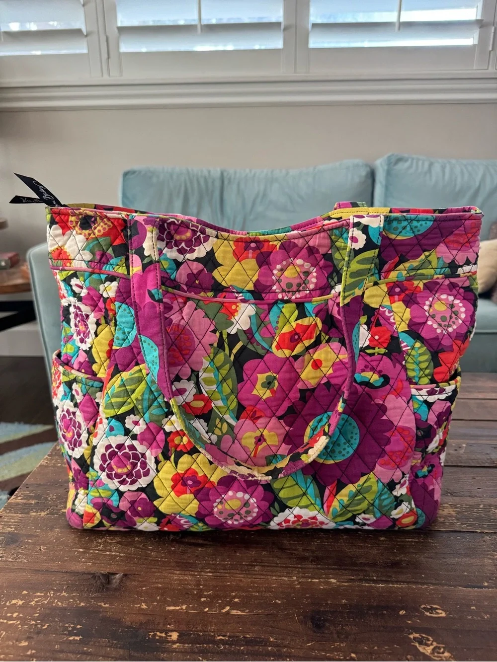 Vera Bradley Va Va Bloom Large Tote