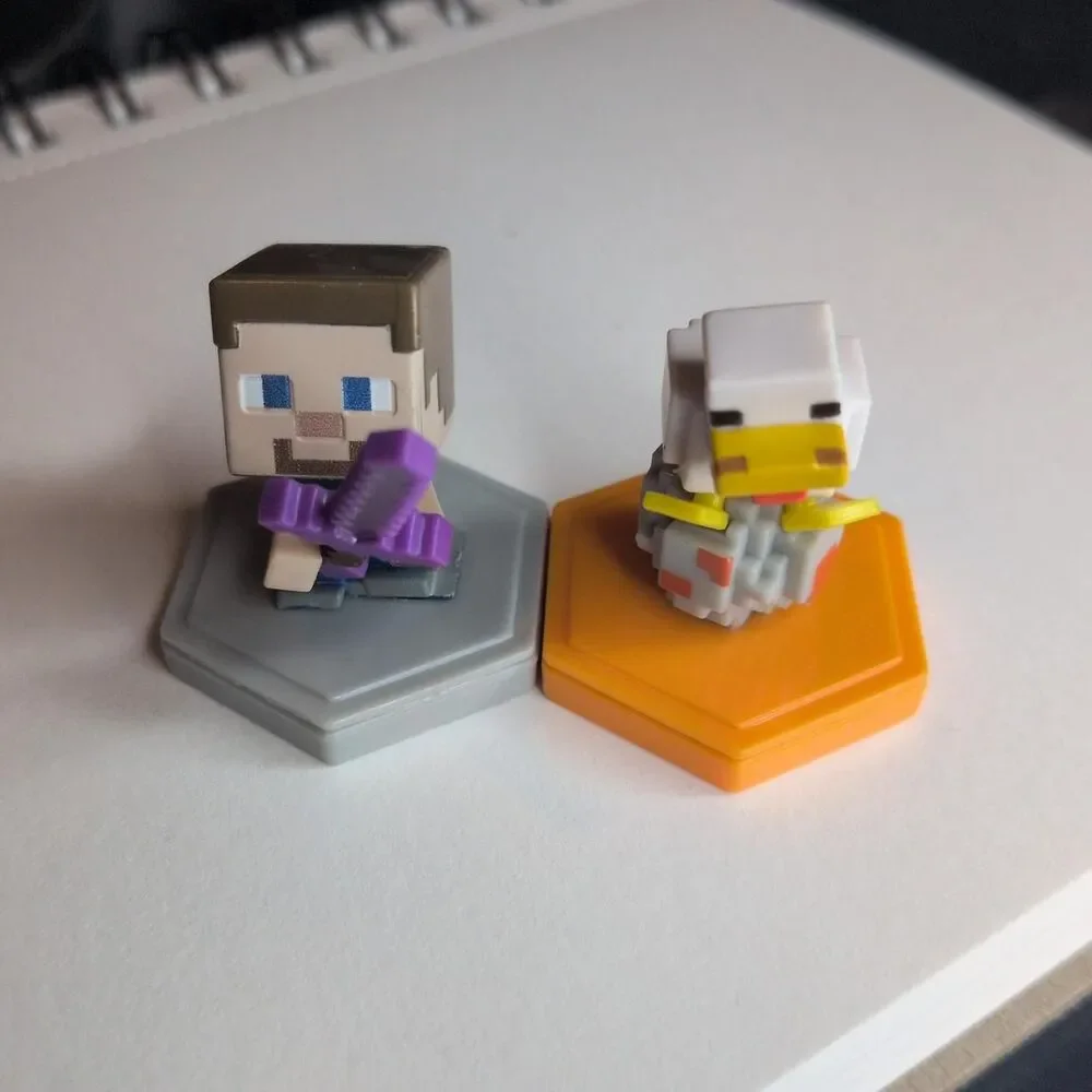 Minecraft steve chicken