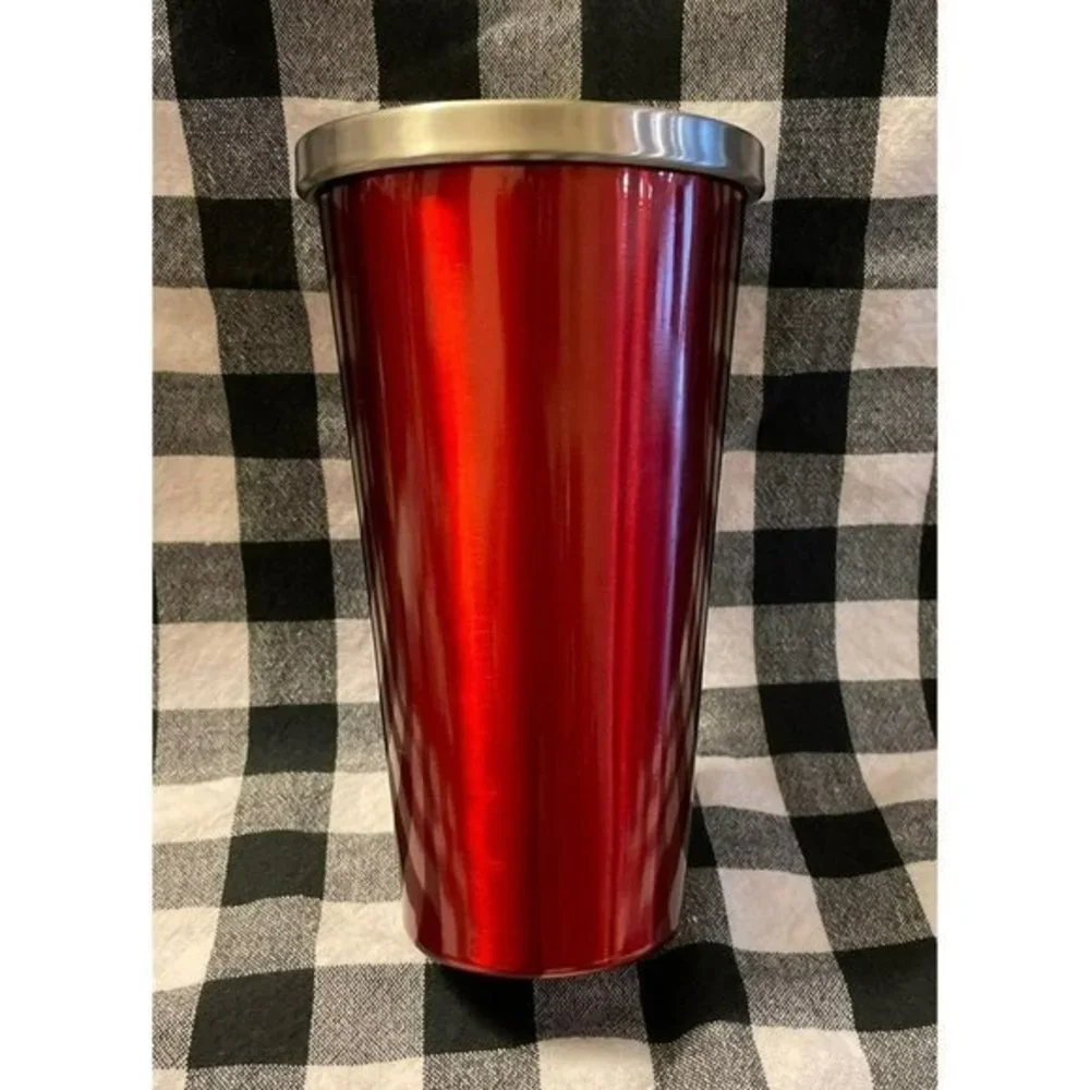 Starbucks red stainless