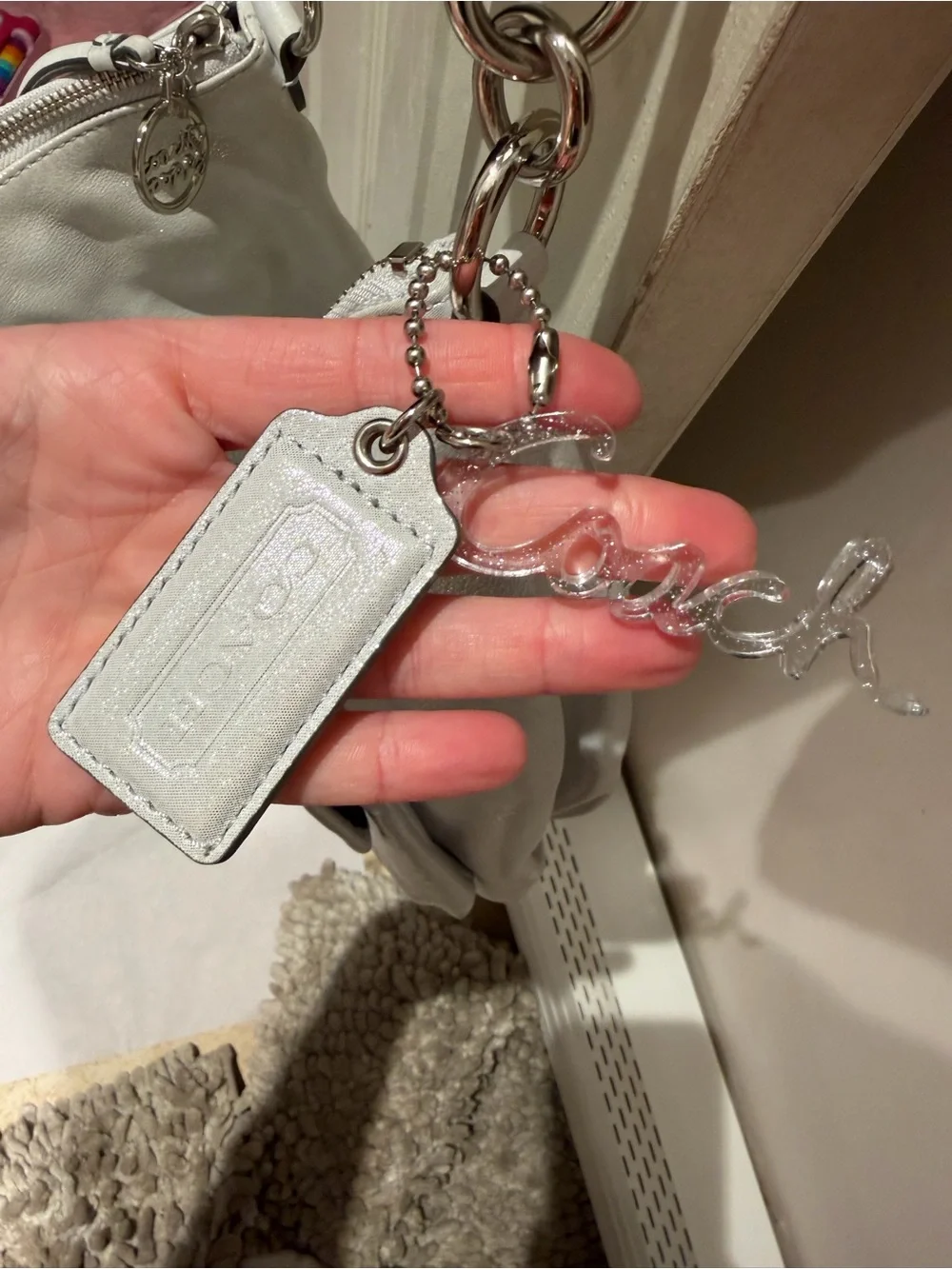 Coach front handle minimalist
