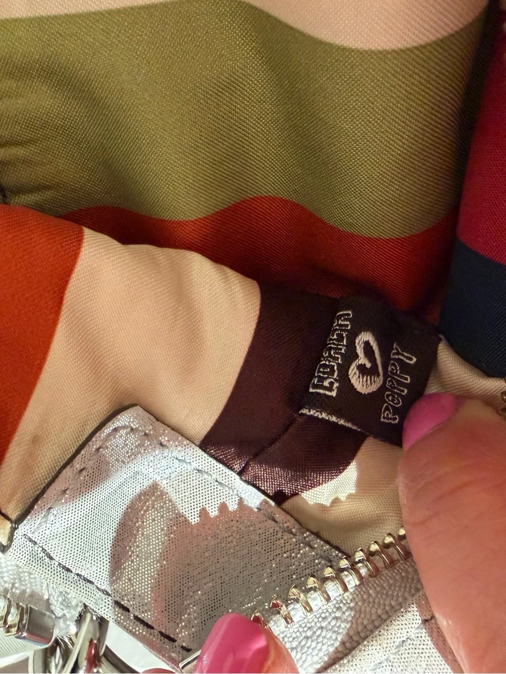Coach two measure leather